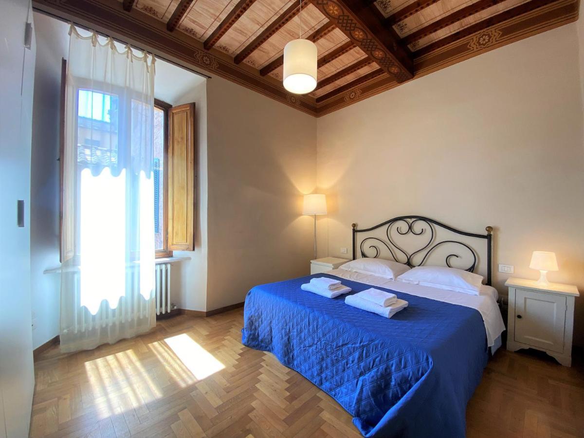La Fonte-With Balcony Close By Piazza Del Campo シエーナ エクステリア 写真