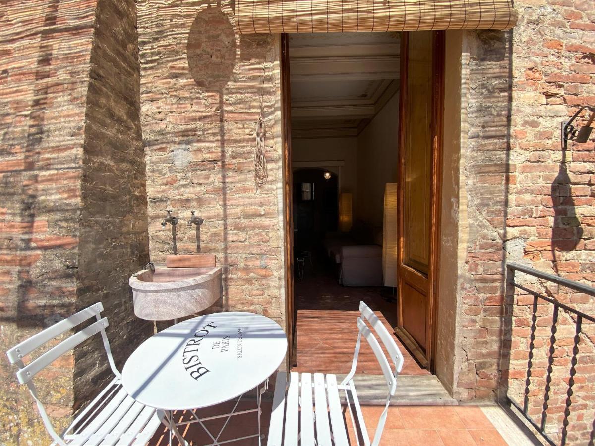 La Fonte-With Balcony Close By Piazza Del Campo シエーナ エクステリア 写真